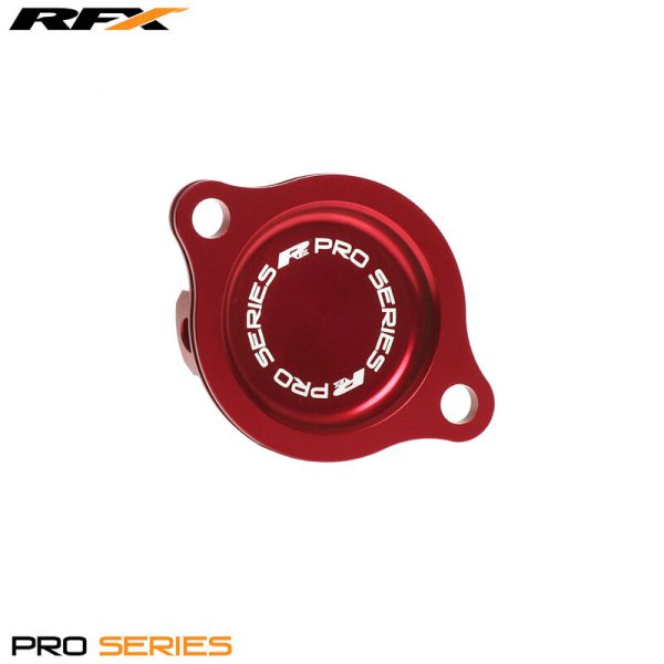 RFX Pro oliefilterdeksel (rood) - Honda CRF150