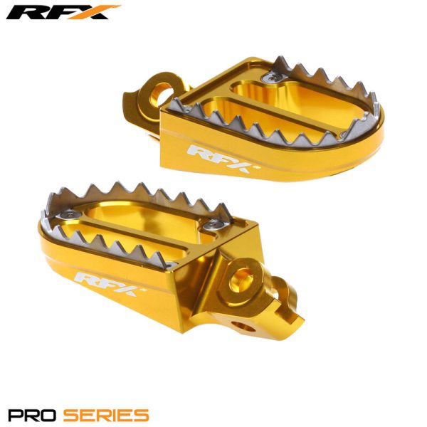 RFX Pro Series 2 voetsteunen (geel) - Suzuki RMZ250/450