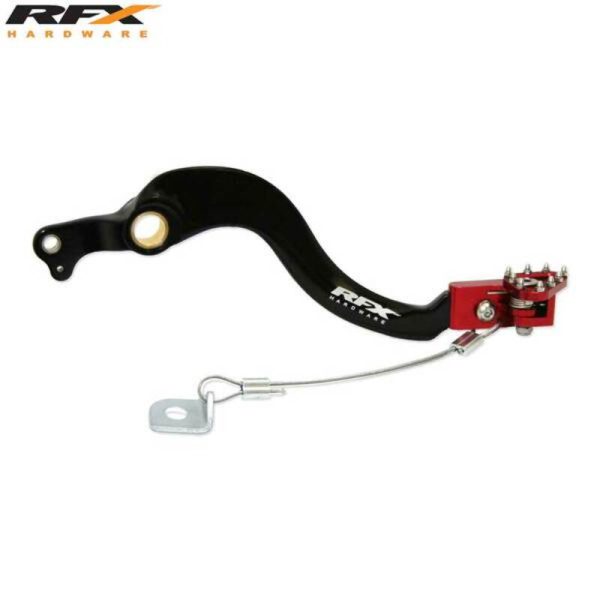 RFX Pro ST Rempedaal (zwart/rood) - Honda CRF250