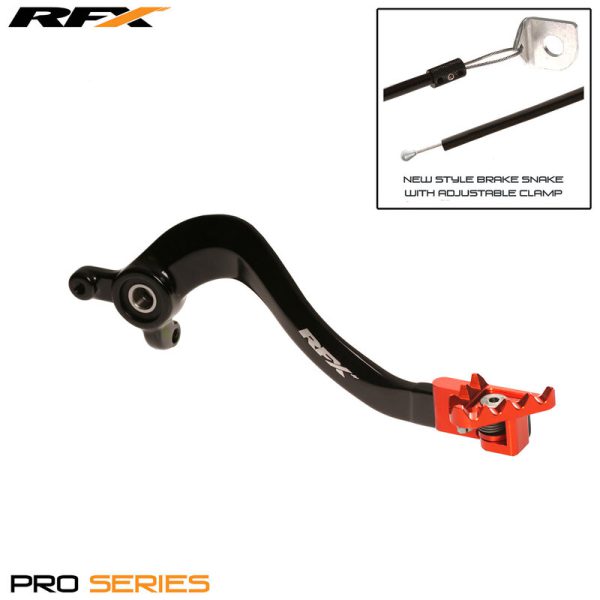 RFX Pro FT Rempedaal (zwart/oranje) - KTM SX85