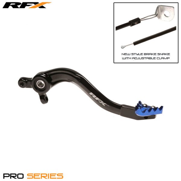 RFX Pro ST Rempedaal Hard Geanodiseerd Zwart/Blauw