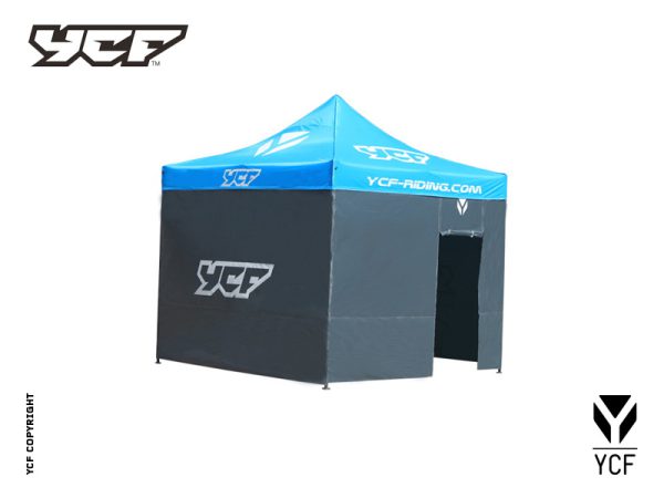 Paddock tent met YCF logo 3x3m - Afbeelding 6